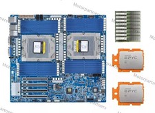 Gigabyte MZ73-LM1 (Rev. 2.0) Motherboard With 2x AMD EPYC 9684X CPU，8x 64GB RAM picture