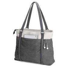 Laptop Tote Bag for , 15.6 Inch Work Bag with Laptop Compartment and Zipper, ... picture