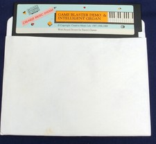 Creative Labs Game Blaster Demo & Intelligent  Organ Floppy Disk Vintage 1989 picture