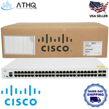 Cisco Catalyst C1000-48T-4G-L 48-Port Gigabit Managed L2 Switch 4x SFP Refresh picture