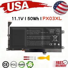 PX03XL Battery For HP ENVY Touchsmart 14 sleekbook /M6-K Series HSTNN-LB4P picture