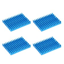 5x30x40mm Blue Aluminum Heatsink Thermal Adhesive Pad 3D Printers 4Pcs picture