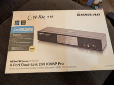IOGEAR GCS1204G Miniview 4 port dual link DVI KVMP Pro switch NEW picture