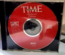 1994 Time Almanac Reference Edition Macintosh CD-ROM Jewel Case-UNUSED-One-Owner picture