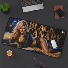 DC Comics Black Canary Mouse Pad, Extended Gaming Desk Mat, XXL Pad picture