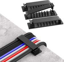 Cable Organizer Clips USB Wire Holder Cord Management for Desk Mouse Keyboard picture