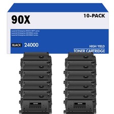 10PK CE390X 90X Toner Cartridge Fit for HP LaserJet M4555f M4555fskm 600 M603xh picture