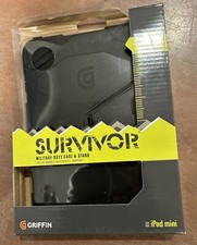 Survivor iPad Case Military Duty Case W/Stand New iPad Mini Black Original picture