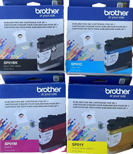 New Genuine Brother SP01 Black Color 4PK Ink Cartridges Bag picture