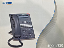 Snom 720 Digital IP / SIP / VoIP / PoE Wideband Semi-graphical Desk Phone picture