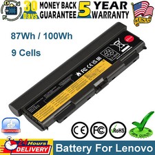 9 cells Battery for Lenovo ThinkPad T440P T540P W540 W541 L440 L540 45N1152 57++ picture