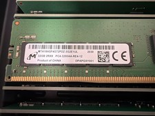 MTA18ASF4G72PDZ-3G2E1 MICRON 32GB (1X32GB) 2RX8 PC4-3200AA MEMORY picture