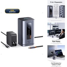 Baseus Spacemate 11-in-1 Docking Station Power Supply for 3 Monitors picture