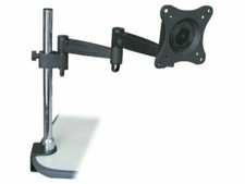 Monoprice MCD-T13 3-Way Adjustable Tilting Monitor Desk Mount Bracket in Black picture