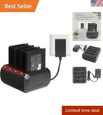 4-Slot Battery Charging Cradle with Adapter for Zebra TC51 TC510K TC52 TC56 T... picture