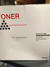 MasaiMara W1470Y BK Compatible Black Laser Toner Cartridge for HP M611/M612 picture