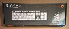 Nuklz N MAGNUS 125 Large Print USB Keyboard - High Contrast Keys - NEW picture