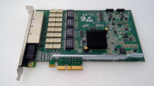 Riverbed 410-00044-01 Quad Port 1GB PCIe Network Card Intel i350 pfsense NAS picture