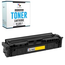 1PK CMYi Replacement 206X Yellow Toner for HP Color LaserJet Pro M255dn M255nw picture