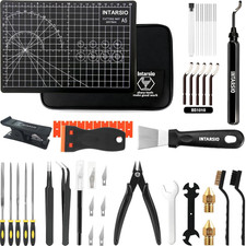 52Pcs 3D Printer Tool Kit Deburring PTFE Cutter Scraper For Bambu Lab Creality picture