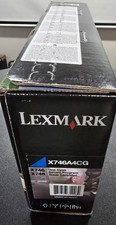 Brand New Sealed Lexmark X746A4CG Cyan Toner Cartridge X746, X748 picture