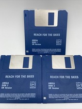 1993 Reach For The Skies Amiga VTG Floppy Disks 1-3 Untested  picture