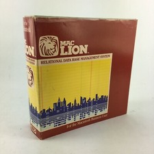 Mac Lion Relational Data Base Management System For the Macintosh Business User picture