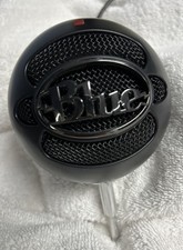Blue Snowball iCE USB Microphone Black w/ Knox Gear Pop Filter & Boom Arm Tested picture