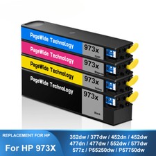 973 XL Compatible Ink Cartridge For HP 352dw 377dw 452dn 452dw 552dw Printer 4PC picture