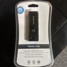 ONN Travel USB 2.0 Hub  New – Compact & Portable 681131542265 picture