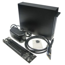 Mini PCIe To 2 Ports PCIE x16 Slot Adapter Enclosure Docking Station picture
