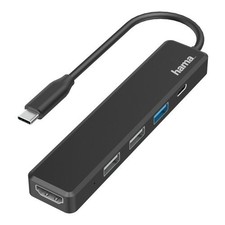 HUB Hama 00200117 USB Type C With HDMI Black picture