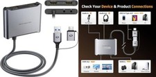 Tarjeta de captura HDMI 4K con cable USB 3.0 fijo, salida de bucle 4K.neuvo.2024 picture