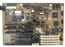 Untested ECS 286A REV 2.0 SAB80286-16 Retro Motherboard Vintage ACER M1207-16 picture