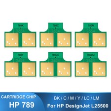 HP 789 New Upgraded Ink Cartridge Chip  with HP Designjet L25500 6‑Color Set picture