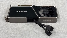 NVIDIA GeForce RTX 3070 Ti Founders Edition 8GB GDDR6X Graphics Card PG143A picture