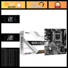 AMD AM5 Micro-ATX Motherboard, Supports Ryzen 9000/8000/7000, DDR5 6400+, PCIe 5 picture