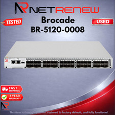 Brocade BR-5120-0008 40 × 8Gb Fibre Channel (SFP) port Switch picture
