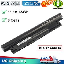 65Wh XCMRD MR90Y Battery For Dell Inspiron 3421 5421 15-3521 5521 3721 VR7HM US picture