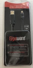 Gigaware 26-1415 6 foot USB-A Male to Mini USB-B Male Cable 8 Pin picture