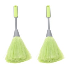 2Pcs Reusable Keyboard Brush Coffee Color for Computer and Electronics picture