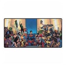 DC Comics Justice League Assembly Hall Mouse Pad Desk Mats picture