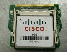 2xCISCO Boot Flash Adapter 73-10224-05 w/1GB 16-3362-01 MEM-CF-1GB COMPACT FLASH picture
