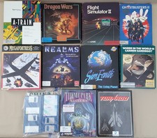 (10) BOXED Games for Commodore Amiga 500 600 1000 1200 2000 3000(T) 4000(T) picture