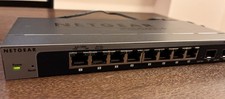 NETGEAR ProSafe GS110T 8-Port Gigabit Smart Managed Switch 2 SFP Uplinks picture