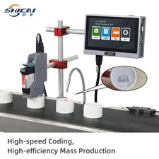 12.7mm 25 Languages Automatic Coding Machine Logo Printer Online Inkjet Printer picture