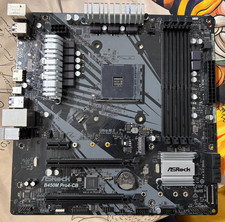 ASROCK B450M PRO4-CB motherboard B450 AM4 DDR4 128G HDMI M-ATX - No I/O Shield picture