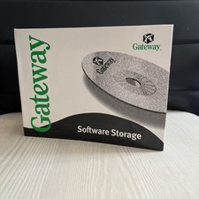 Gateway Storage Binder 2002  w/ Applications Operating System XP Drivers Money picture