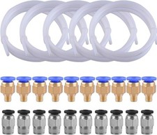 Teflon Tube PTFE Tubing Fittings Connector for 3D Printer 1.75mm picture