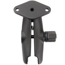 RAM-B-103-238U  RAM Double Socket Arm with Diamond Plate - B ... picture